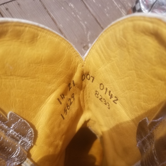 Tin Haul Shiny Metal Boots - Picture 10 of 11